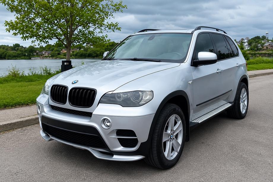 BMW X5 E70 2007–2013 Etupuskurin lippa (2010-2013, maalattava) Image