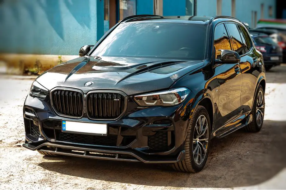 BMW X5 G05 2019–2026 Etupuskurin lip-spoileri Paradigm V-2 (2018-2022, aitoa hiilikuitua) Image