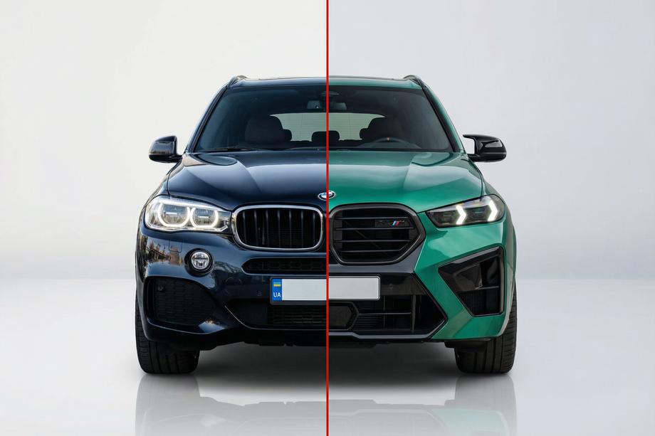 BMW X5 F15 2013–2018 Facelift-muunnossarja X5M F95 2024 -malliin (ilman takaluukun vaihtoa) Image