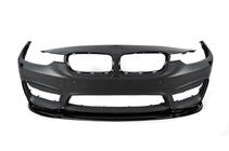 BMW 4-sarja F32/F33/F36 2012–2020 Etupuskurin lip spoileri DPT Lip V-1 (M4:lle, kiiltävä musta) kuva 12