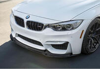 BMW 4-sarja F32/F33/F36 2012–2020 Etupuskurin lipa DPT Lip V-2 (M4:lle, kiiltävä musta) kuva 4