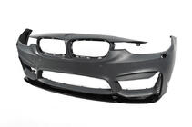 BMW 4-sarja F32/F33/F36 2012–2020 Etupuskurin lipa DPT Lip V-2 (M4:lle, kiiltävä musta) kuva 14
