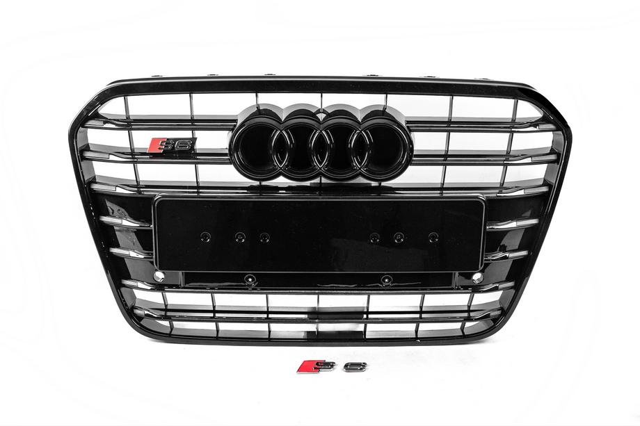 Audi A6 C7 2011–2017 Musta etumaski mustalla kehyksellä S-style (2011-2014) Image