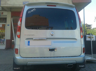 Renault Kangoo 2008–2020 Rekisterikilven ylälista (ruostumaton teräs) kuva 2