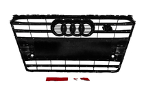 Audi A7 2010–2018 Etumaski S-Style (2010-2014, musta kromilla) kuva 4