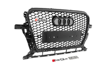 Audi Q5 2008–2017 Etusäleikkö RSQ-Style Quattro-tekstillä (2012-2017, musta) kuva 3