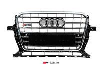 Audi Q5 2008–2017 Etusäleikkö SQ-Style (2012-2017, musta kromilla) kuva 1