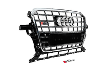 Audi Q5 2008–2017 Etusäleikkö SQ-Style (2012-2017, musta kromilla) kuva 3
