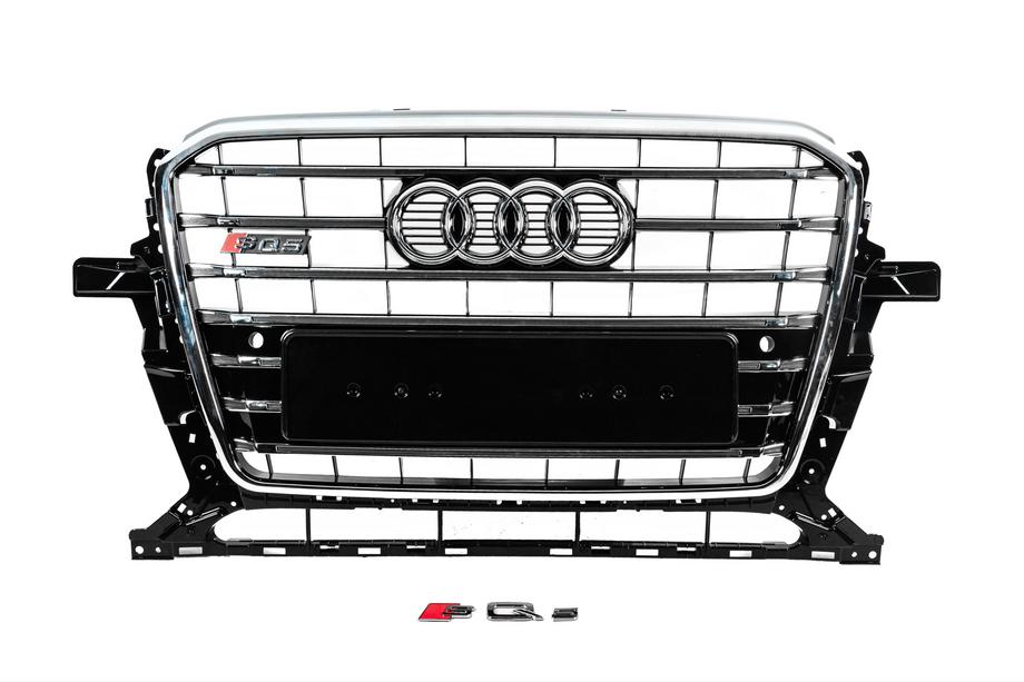 Audi Q5 2008–2017 Etusäleikkö SQ-Style (2012-2017, musta kromilla) Image