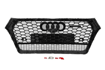 Audi Q5 2017–2025 Etusäleikkö RSQ-Style (2017-2020, musta) kuva 5