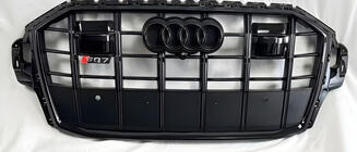 Audi Q7 2015–2026 Etusäleikkö RSQ-Style (2020+, kiiltävä musta) kuva 1