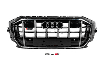 Audi Q8 2018– Etusäleikkö SQ-Style (2018-2023, musta kromilla) kuva 1