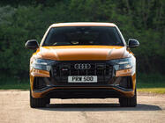 Audi Q8 2018– Etusäleikkö SQ-Style (2018-2023, musta) kuva 1
