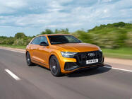 Audi Q8 2018– Etusäleikkö SQ-Style (2018-2023, musta) kuva 7