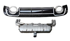 Audi A3 2012–2020 Takadiffuusori pakoputkenpäillä V-2 (S/S-Line, 2012-2020) kuva 1