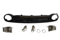Audi A6 C7 2011–2017 Takadiffuusori RS-Style V-1 pakoputkenpäillä (2011-2014) kuva 1