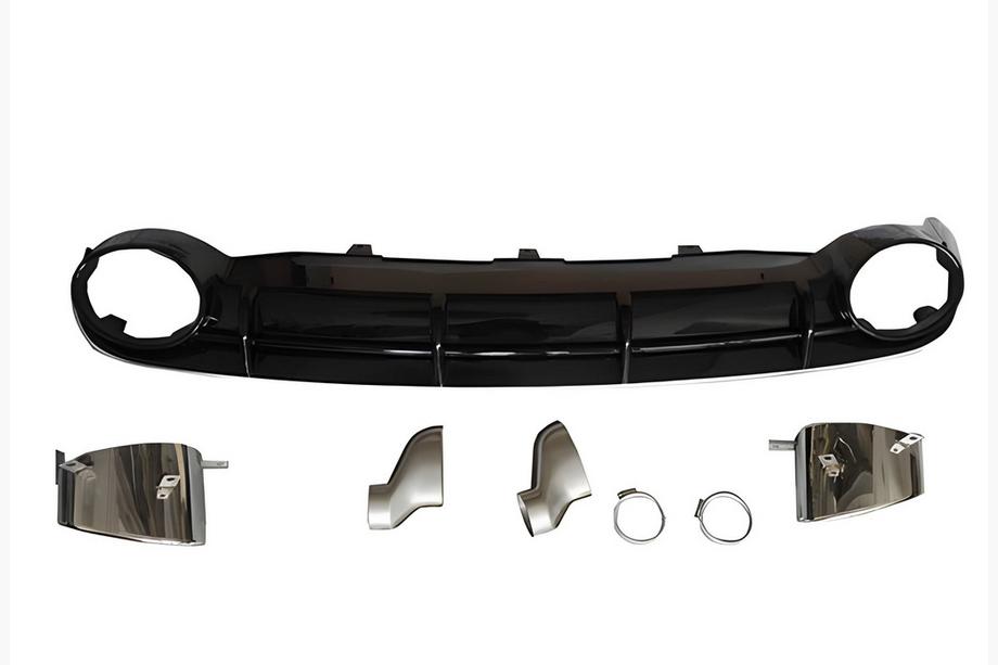 Audi A6 C7 2011–2017 Takadiffuusori RS-Style V-1 pakoputkenpäillä (2011-2014) Image