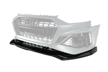 Audi A4 B9 2015–2024 Etupuskurin lip spoileri V-3 (2019-2024) kuva 3