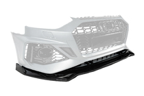 Audi A4 B9 2015–2024 Etupuskurin lip spoileri V-3 (2019-2024) kuva 4