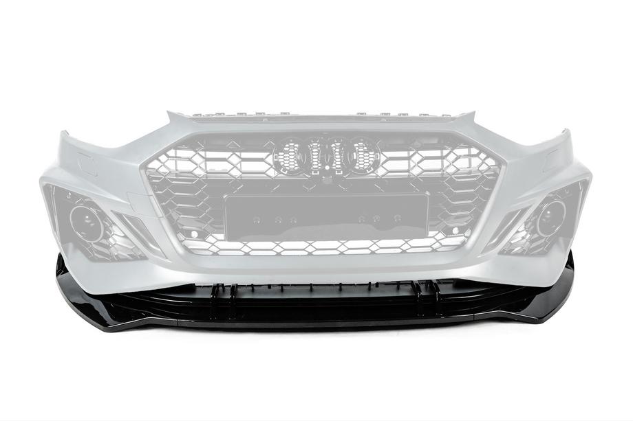 Audi A4 B9 2015–2024 Etupuskurin lip spoileri V-3 (2019-2024) Image