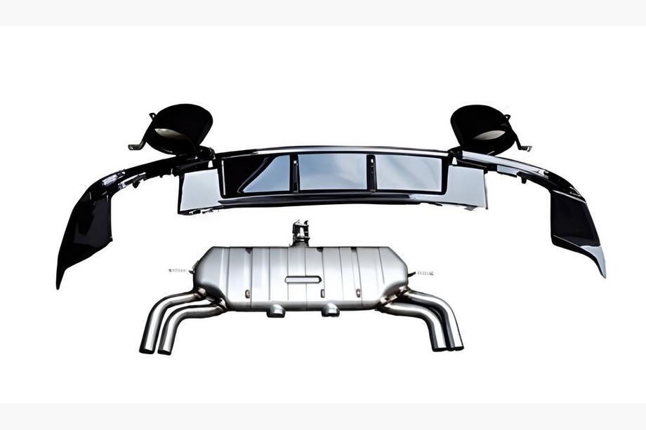 Audi A3 2012–2020 Takadiffuusori pakoputken päillä V-1 (S/S-Line, 2016-2020) Kuva 1