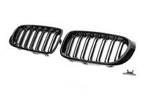 BMW X3 F25 2011–2018 Munuaissäleikkö M-Look (2014-2018, kiiltävä musta) kuva 3