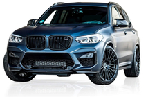 BMW X4 G02 2018– Munuaissäleiköt M-Look (kiiltävän musta) kuva 2