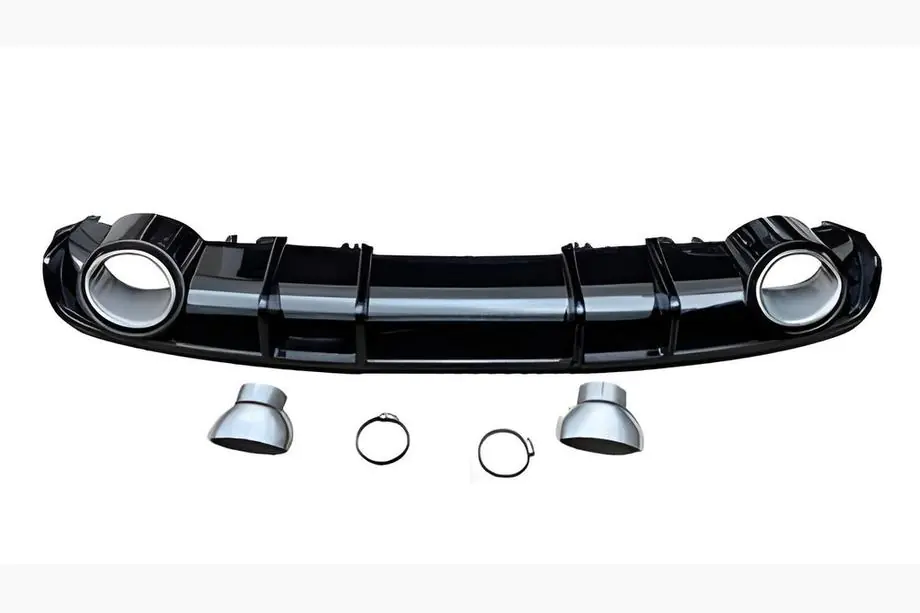 Audi A4 B9 2015–2024 Takadiffuusori S-Style (2015-2019, mattamusta) Image
