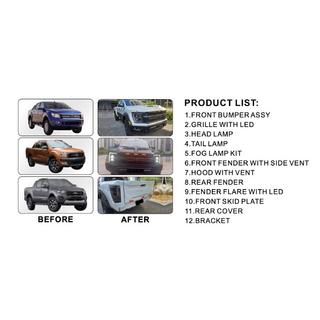 Korisarja (F150 Raptor 2023 -design) Ford Ranger 2011–2022 kuva 3