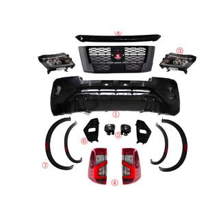 Facelift-päivityssarja 2021-malliin (2015–2020) Nissan Navara/NP300 2016– kuva 4