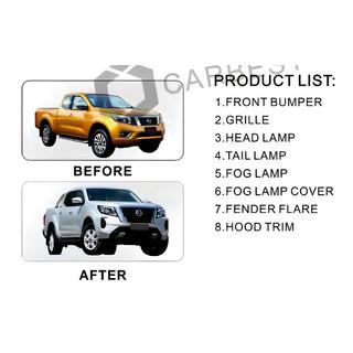 Facelift-päivityssarja 2021-malliin (2015–2020) Nissan Navara/NP300 2016– kuva 3