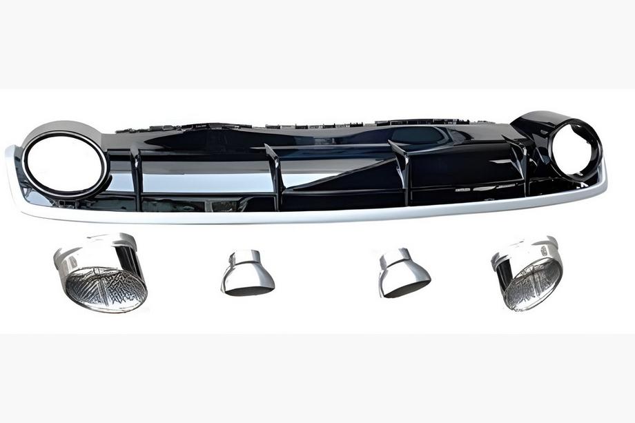 Audi Q7 2015–2026 Takadiffuusori pakoputkenpäillä QRS-Style (Sport, 2015-2019) Image