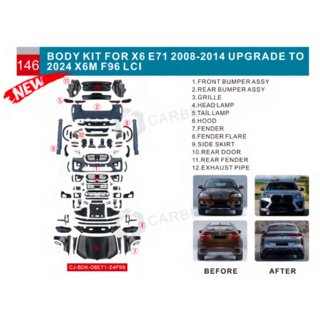 Facelift-kit X6M F96 LCI:lle kuva 3