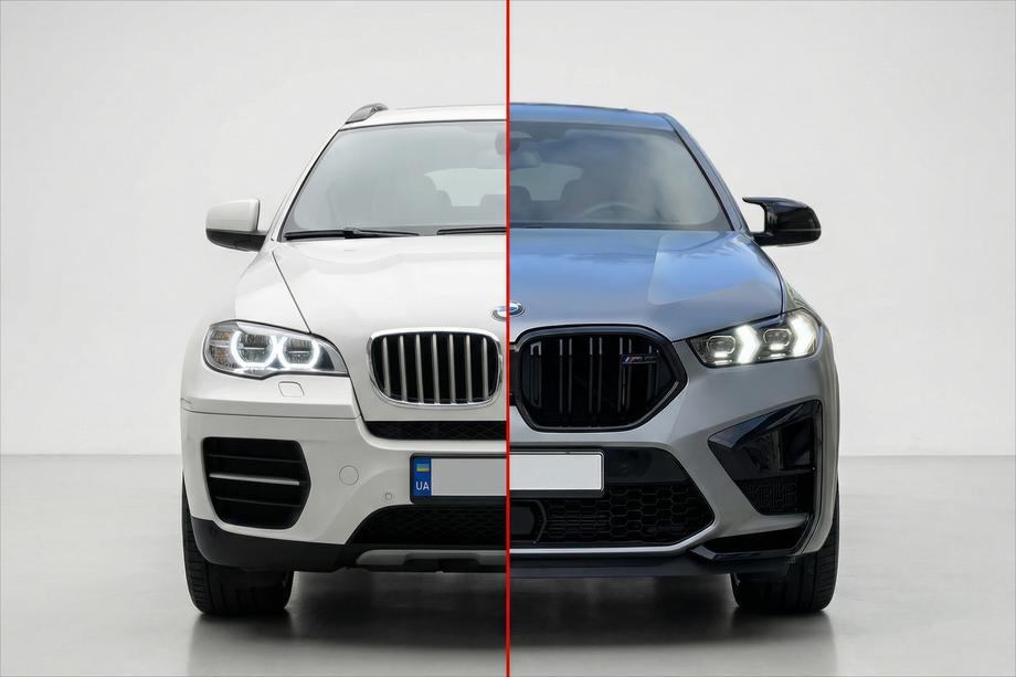BMW X6 E71 2008–2014 Facelift-kit X6M F96 LCI:lle Image
