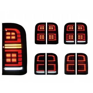 LED-takavalot Smoke Black (1999-2004, 2 kpl) kuva 1