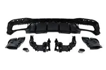 Mercedes GLE/ML class W166 2011–2018 Takadiffuusori GLE:lle (GLE63 Black -design) kuva 6