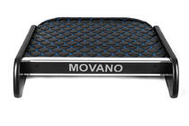 Opel Movano 2010–2021 Kojelaudan hylly (musta, sinisellä tikkauksella) kuva 1