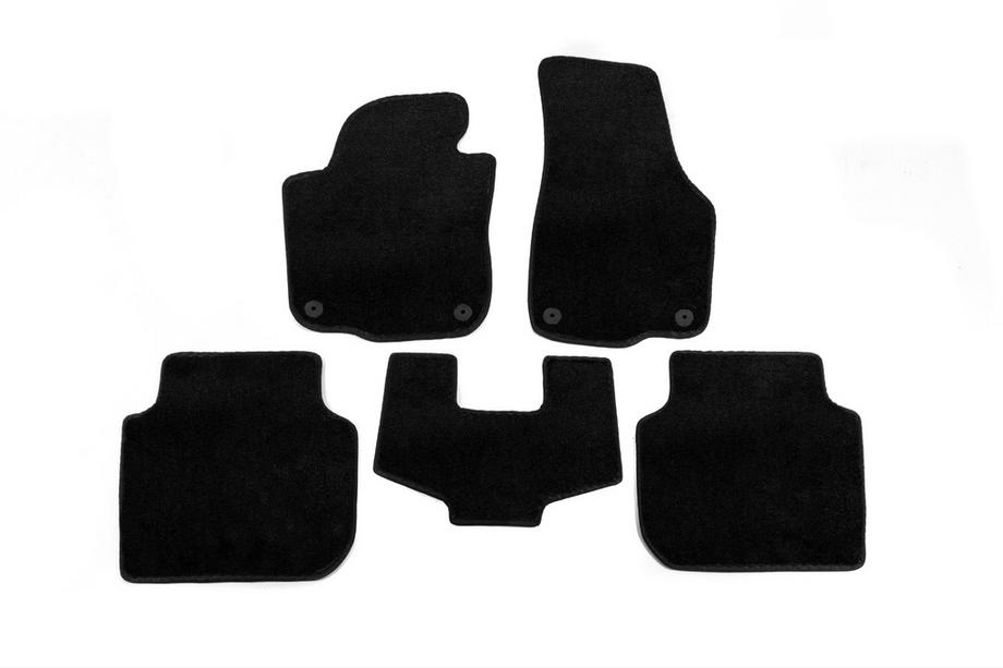 Volkswagen Passat B8 2015–2023 Premium-tekstiilimatot (USA, mustat) Image