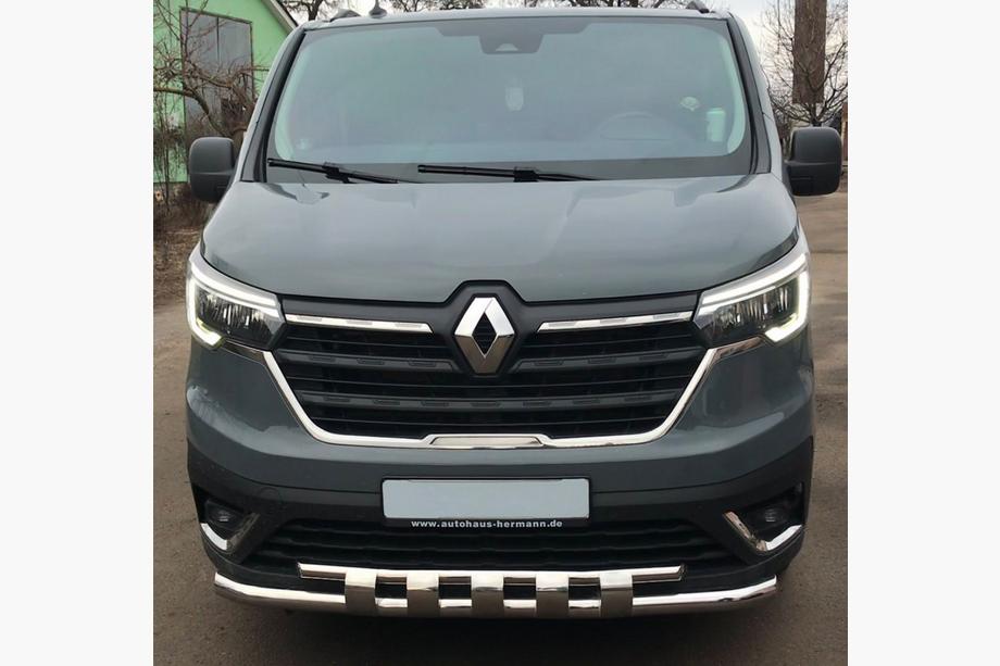 Renault Trafic 2015– Shark ST015 etusuojakaari (2021+, ruostumaton teräs) Image