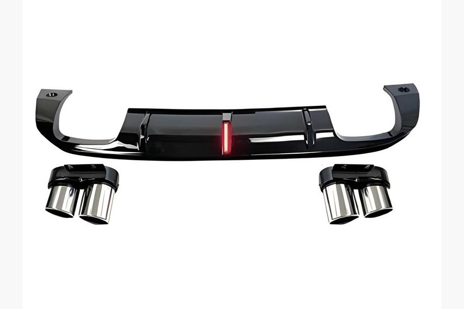 Audi Q2 2016– Takadiffuusori QS-Style pakoputkenpäillä (2016-2024) Image