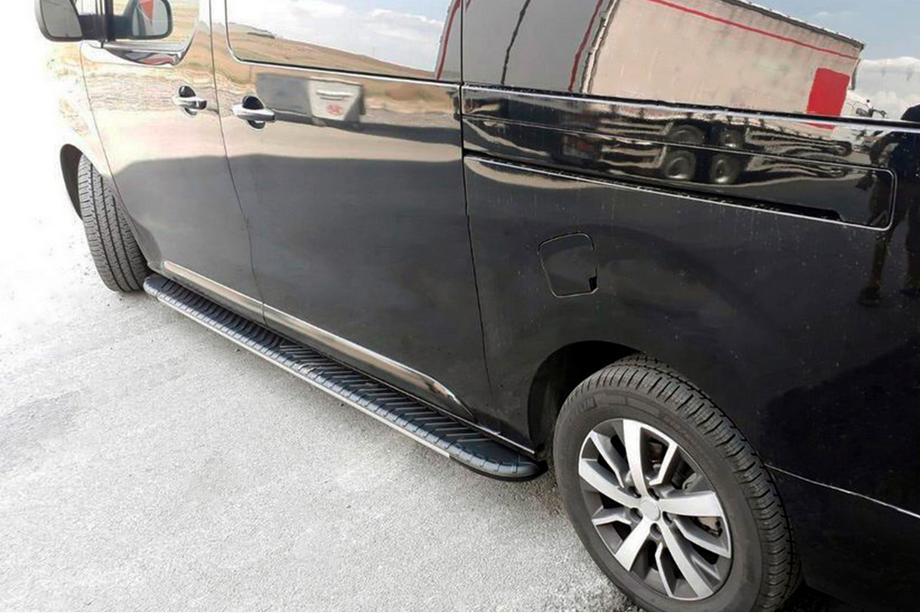 Opel Vivaro 2019– Bosphorus Grey -sivuastinlaudat (2 kpl, alumiini) Image