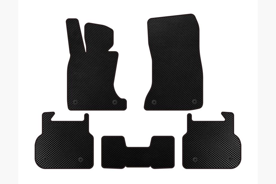 BMW 7-sarja F01/F02 2008–2015 EVA-lattiamatot (F01, musta) Image
