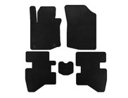 Citroen C-1 2005–2014 EVA-auton lattiamatot (HB, Musta) kuva 1