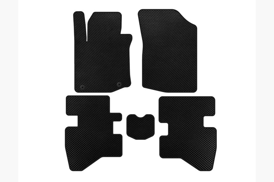 Citroen C-1 2005–2014 EVA-auton lattiamatot (HB, Musta) Image