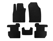 Ford Ecosport 2013–2022 EVA-lattiamatot matkustamoon (2018-2022, Musta) kuva 1