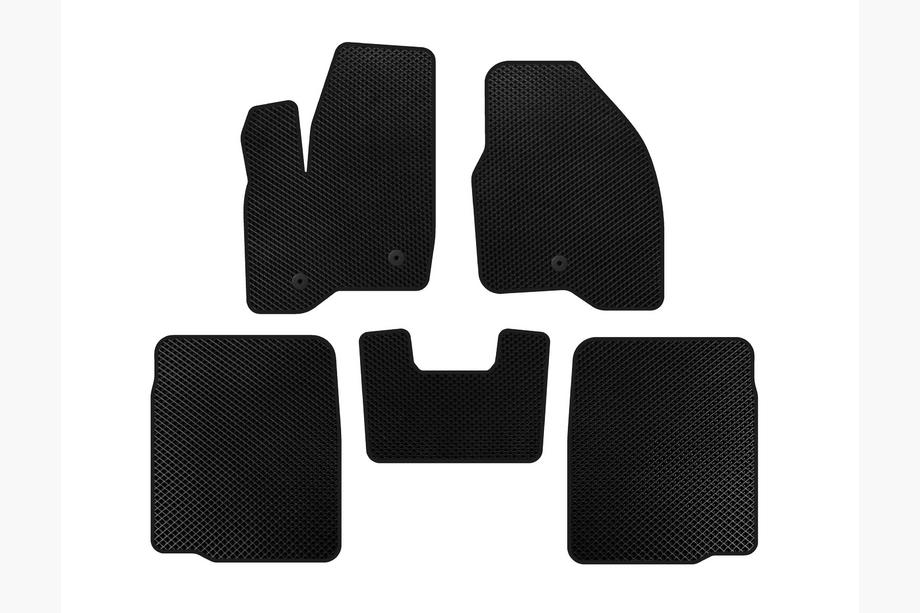 Ford Explorer 2011–2019 EVA-lattiamatot (2 riviä, 2011-2015, musta) Image