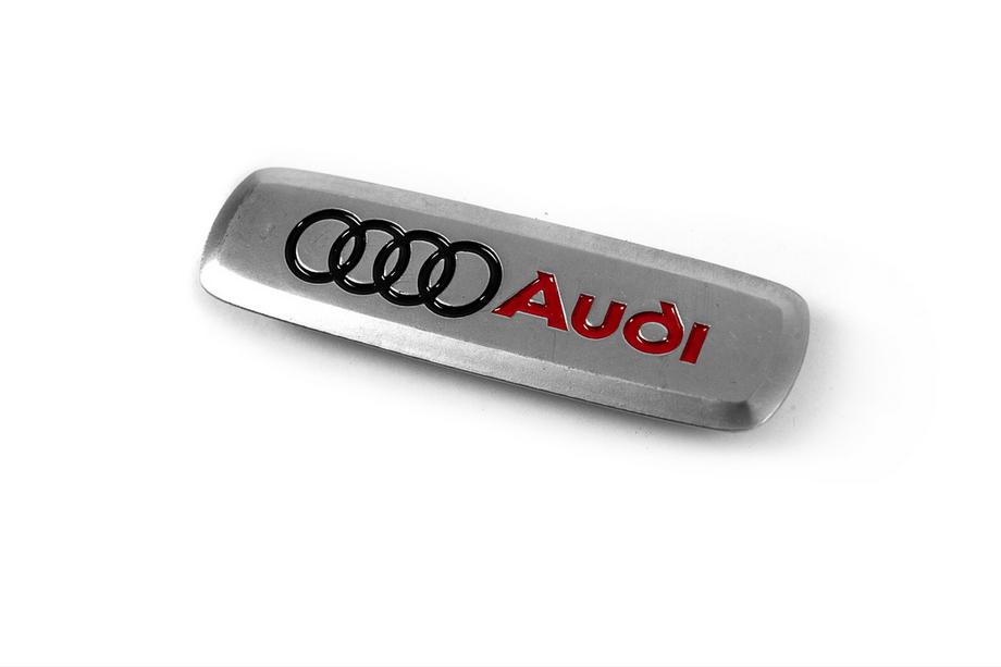 Audi Alumiininen embleemi automattoihin (1 kpl) Image