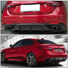 Alfa Romeo Giulia 2016–2022 Takapuskurin diffuusori Lip Carbon V2 (Carbon) kuva 5