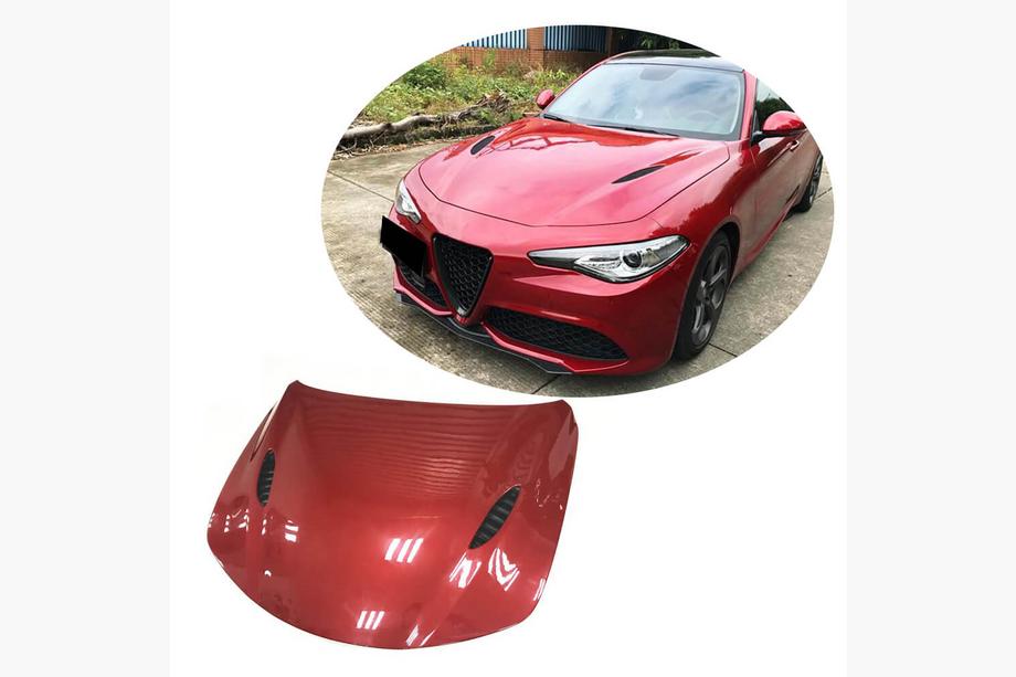 Alfa Romeo Giulia 2016–2022 Konepelti V2 (hiilikuitu) Kuva 1