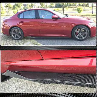 Helmapellit V3 (Base/Sport, hiilikuitu) Alfa Romeo Giulia 2016–2022 kuva 4